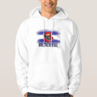 Breckenridge Colorado state flag snowboard hoodie