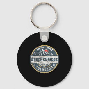 Breckenridge colorado tenmile range rocky mountain key ring