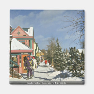Breckenridge, Colorado, U.S.A. Winter Magnet