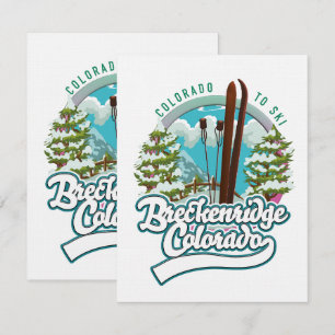 Breckenridge, Colorado Vintage ski logo