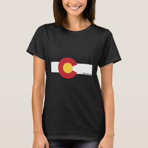 Breckenridge Colorado X Co Flag T-Shirt