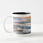 Breckenridge Coolage Two-Tone Coffee Mug<br><div class="desc">Welcome to Coolageit. Coolage designs are original collage creations by artistically assembling an array of words, saying, hence creating a new whole. The assortment of words in a Coolage design can be relevant to a significant celebration or they can be open ended and applicable for everyday motive. Coolage designs are...</div>