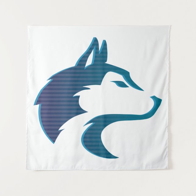 Breckenridge Huskies #3 Tapestry (Front)