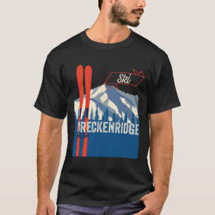 Breckenridge Ski Gear - Breckenridge Mountain Skii T-Shirt