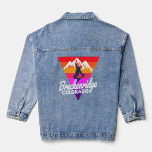 Breckenridge Ski Jump Disco Nights Breckenridge Co Denim Jacket