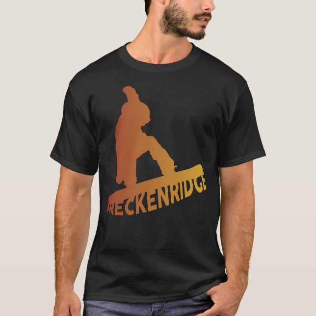Breckenridge Snowboard T-Shirt (Front)
