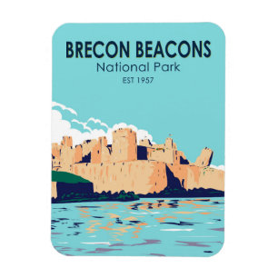 Brecon Beacons National Park Caerphilly Castle Magnet