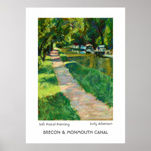 Brecon & Monmouth Canal Print/Poster. Poster (Front)