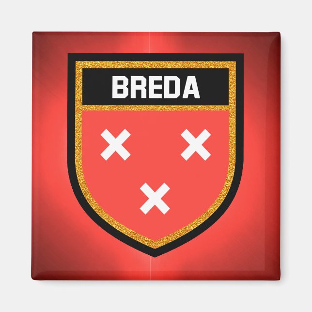 Breda Flag Magnet (Front)