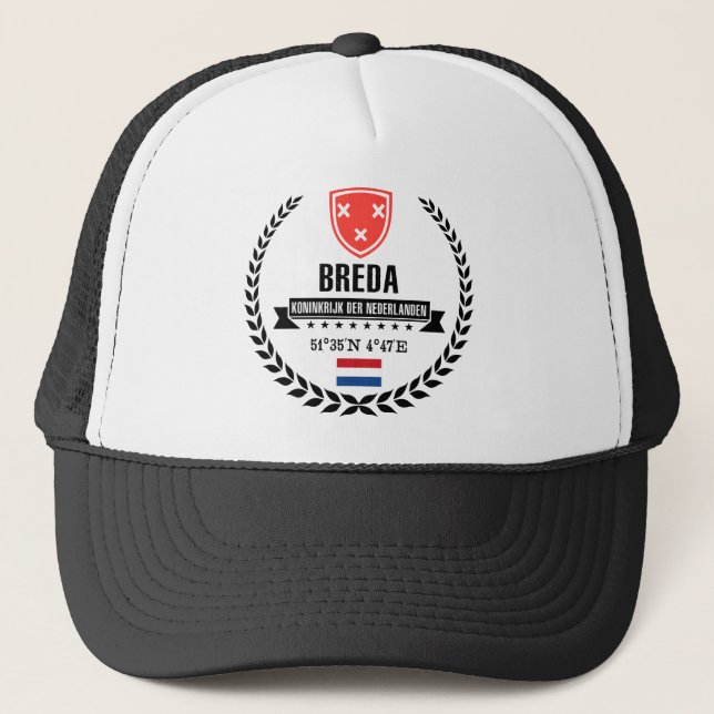 Breda Trucker Hat (Front)