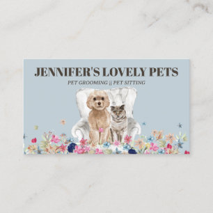 Breed Coat Grooming Specialist Business Card