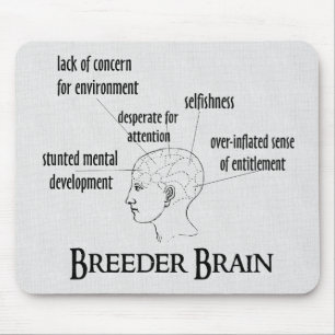 Breeder Brain Mouse Pad