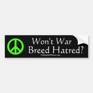 Breeding Hatred Bumper Sticker