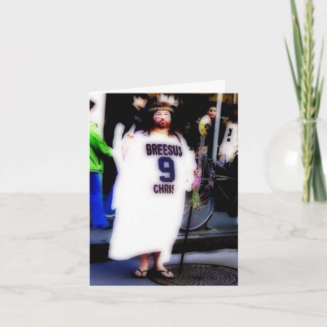 Breesus Christmas Holiday Card (Front)