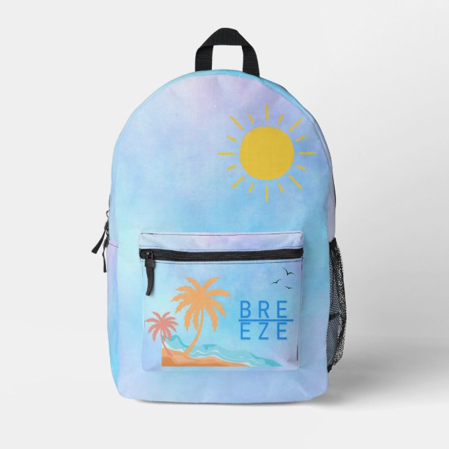 BREEZE Beach Backpack (Front)