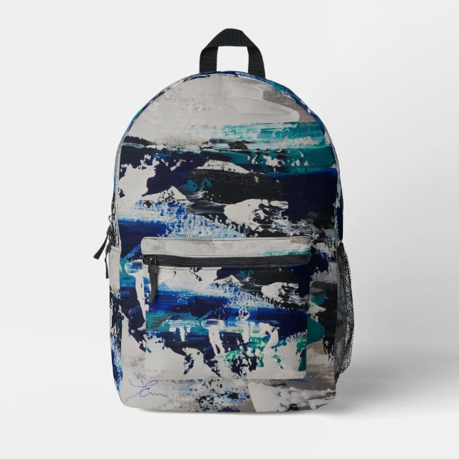 Breeze Printed Backpack (Front)