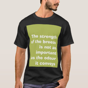 'Breeze' slogan shirt
