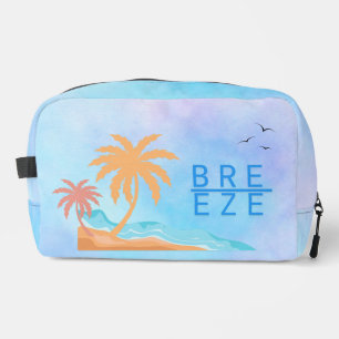 Breeze Summer Beach Print Cut Sew Bag