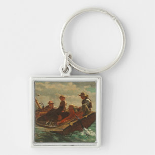 Breezing Up (A Fair Wind) 1873-76 Key Ring