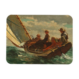 Breezing Up (A Fair Wind) 1873-76 Magnet