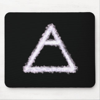 Breezy Air Element Alchemy Symbol Mouse Pad