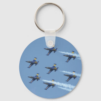 Breitling air squadron on airshow key ring