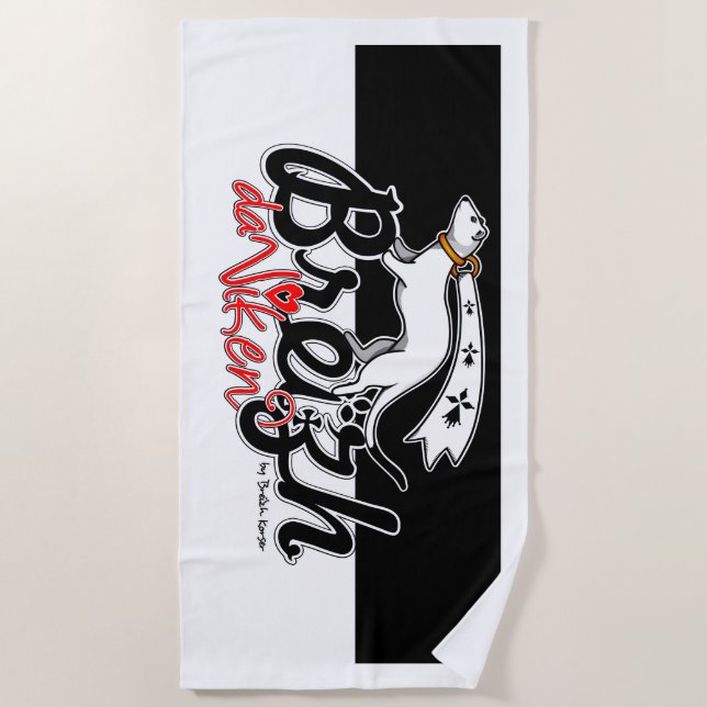 Breizh da viken (Brittany forever) Beach Towel (Front)