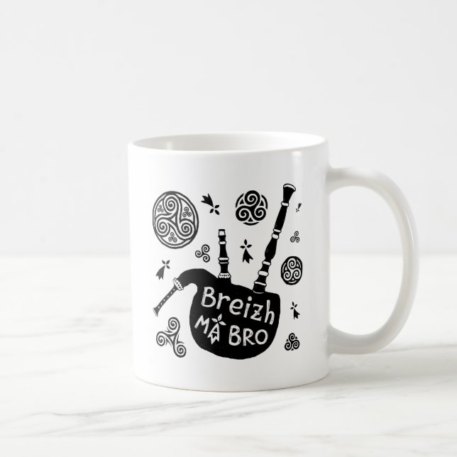 Breizh ma Bro Coffee Mug (Right)