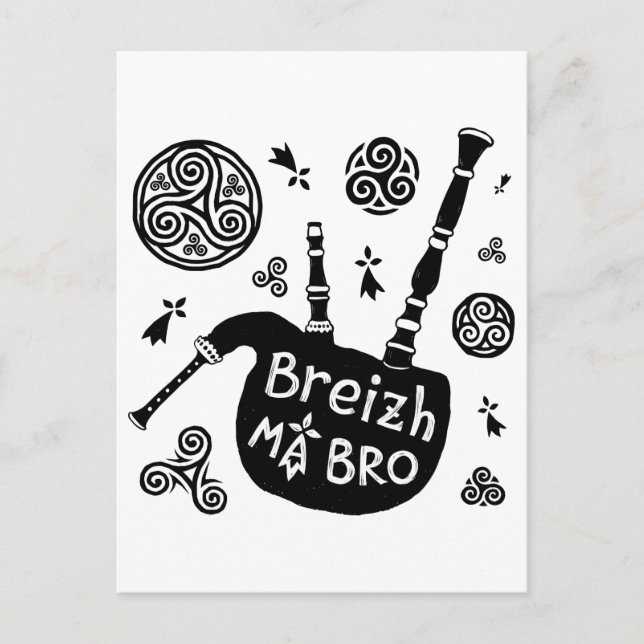 Breizh ma Bro Postcard (Front)