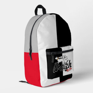 Breizh ma bro printed backpack
