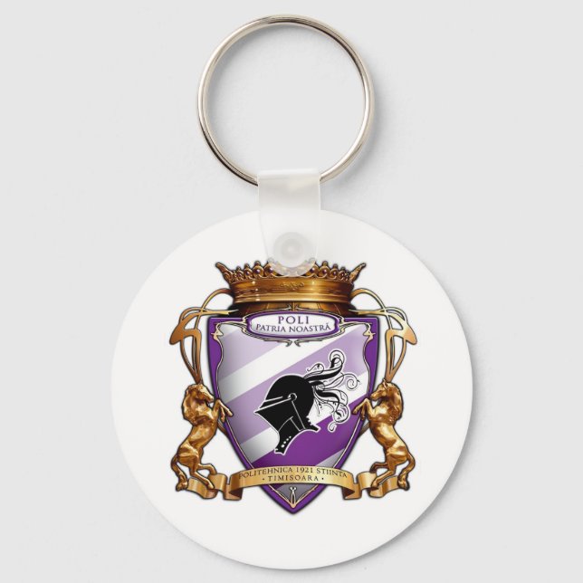 BRELOC POLI TIMISOARA KEY RING (Front)