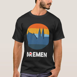 Bremen Cathedral Bremen Skyline Souvenir T-Shirt