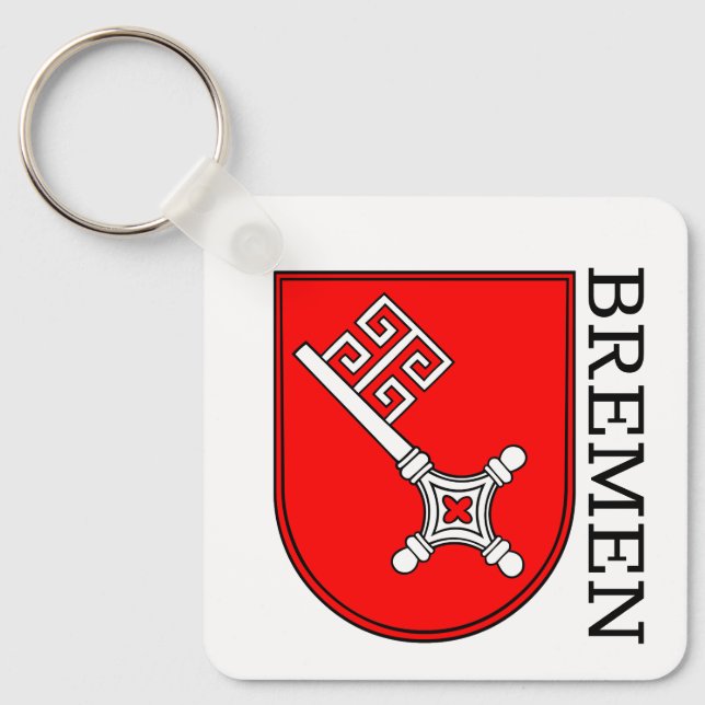 Bremen Coat of Arms Key Ring (Front)