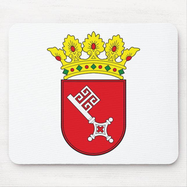 Bremen Coat of Arms Mousepad (Front)