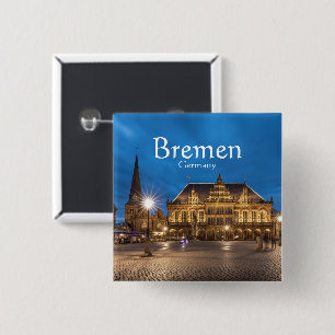 Bremen Germany 15 Cm Square Badge