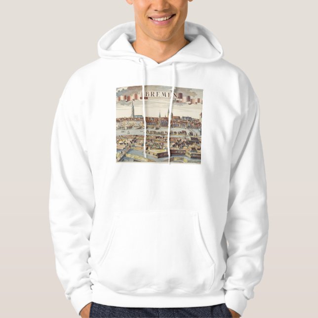 Bremen, Germany, 1719 Hoodie (Front)
