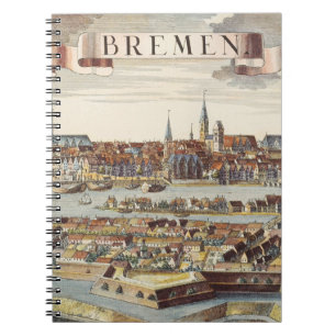 Bremen, Germany, 1719 Notebook
