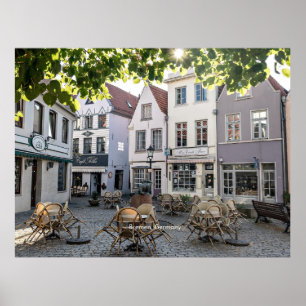 Bremen, Germany, historic centre, Poster