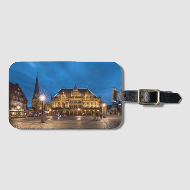 Bremen Germany Luggage Tag (Front Horizontal)