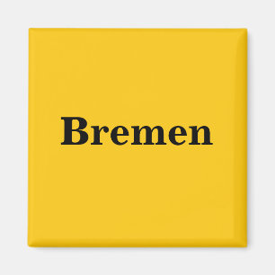 Bremen Schild Gold - Gleb magnet