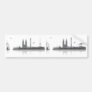 Bremen Skyline sticker