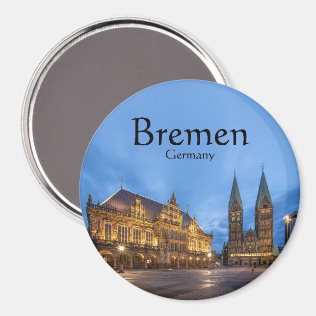 Bremen Souvenir Magnet (Front/Back)