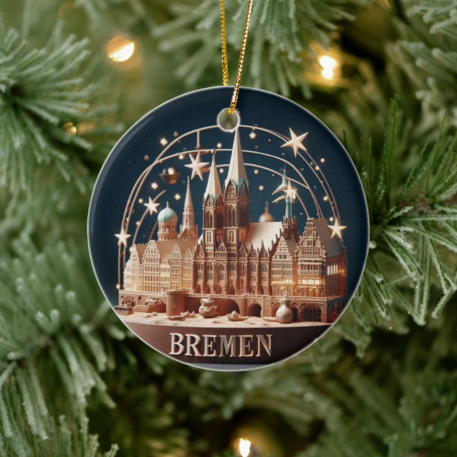 Bremen Wonderland: 3D Christmas Ornament  (Tree)