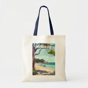 Bremer Bay Australia Travel Art Vintage Tote Bag