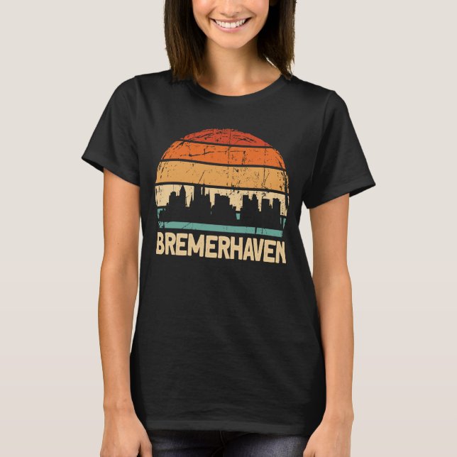 Bremerhaven Skyline T-Shirt (Front)