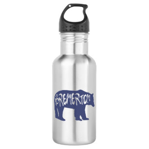 Bremerton Washington Bear 532 Ml Water Bottle