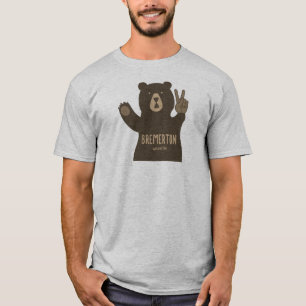 Bremerton Washington Peace Bear T-Shirt