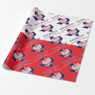 Bremond Polish Texan Wrapping Paper