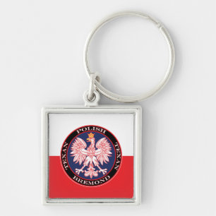 Bremond Round Polish Texan Key Ring