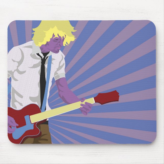 Brendan Benson mouse pad (Front)